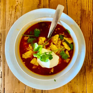 CHICKEN TORTILLA SOUP